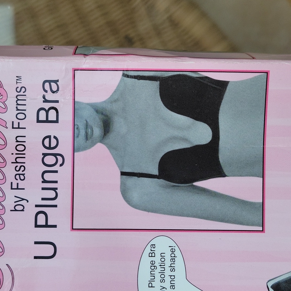 Fashion Forms U plung nude bra 34c - Picture 2 of 8